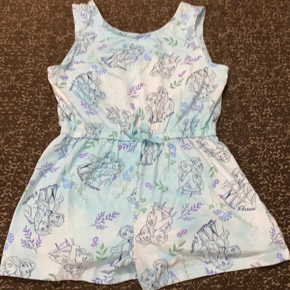 Girls Frozen II Romper